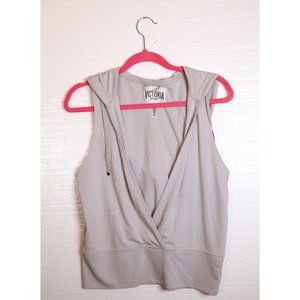 Victoria Sport Hooded Tank Warm Light Gray xs